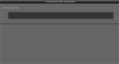 Desktop Screenshot of lookingweb.com